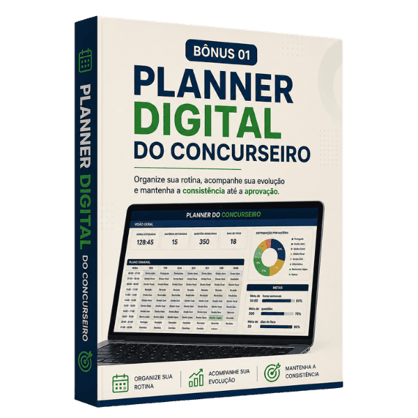 Planner Digital do Concurseiro